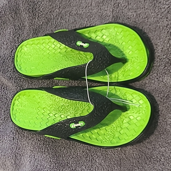 unbranded Other - Flip-flops green & black sandals